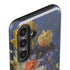 Tabby Cat with Flowers by Nene Thomas Galaxy S25 Impact Case