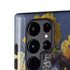 Tabby Cat with Flowers by Nene Thomas Galaxy S25 Ultra Impact Case