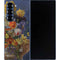 Tabby Cat with Flowers by Nene Thomas Galaxy Z Fold6 Skin