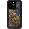 Tabby Cat with Flowers by Nene Thomas iPhone 15 Pro Waterproof Case
