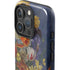 Tabby Cat with Flowers by Nene Thomas iPhone 16 Pro Impact Case
