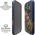 Tabby Cat with Flowers by Nene Thomas iPhone 16 Pro Magsafe Impact Case