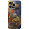 Tabby Cat with Flowers by Nene Thomas iPhone 16 Pro Skin