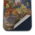 Tabby Cat with Flowers by Nene Thomas iPhone 16 Skin