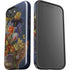 Tabby Cat with Flowers by Nene Thomas iPhone 16e Impact Case