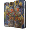 Tabby Cat with Flowers by Nene Thomas iPhone 7 Folio Case