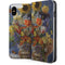 Tabby Cat with Flowers by Nene Thomas iPhone 8 Folio Case
