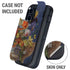 Tabby Cat with Flowers by Nene Thomas Otterbox Defender iPhone Skin