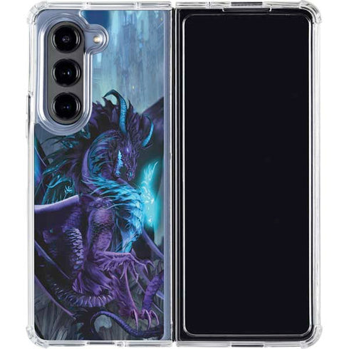 Talisman Dragon by Ruth Thompson Galaxy Z Fold5 5G Clear Case