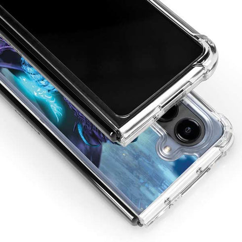 Talisman Dragon by Ruth Thompson Galaxy Z Fold5 5G Clear Case