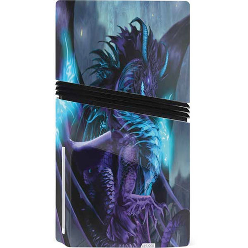 Talisman Dragon by Ruth Thompson PS5 Pro Disk Console Skin