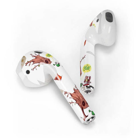 Marvel Rocket Raccoon and Groot Tall Tails Apple AirPods 2 Skin