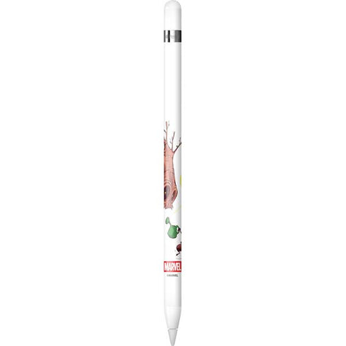 Marvel Rocket Raccoon and Groot Tall Tails Apple Pencil (1st Gen, 2017) Skin