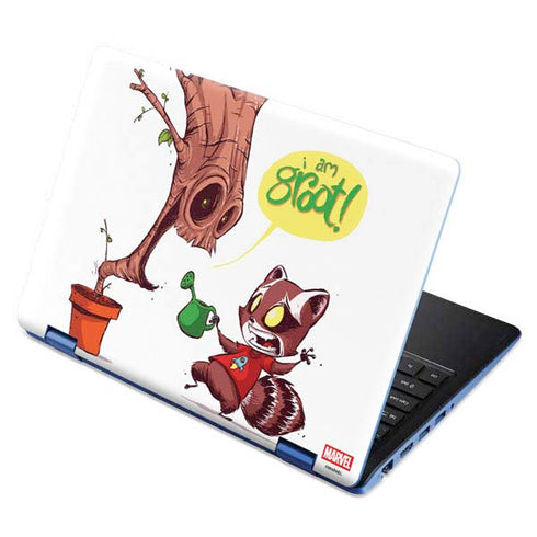 Marvel Rocket Raccoon and Groot Tall Tails Aspire R11 11.6in Skin