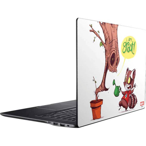 Marvel Rocket Raccoon and Groot Tall Tails Ativ Book 9 (15.6in 2014) Skin