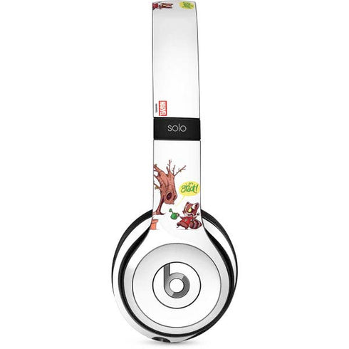 Marvel Rocket Raccoon and Groot Tall Tails Beats Solo 2 Wired Skin