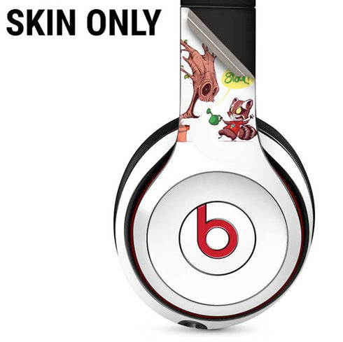 Marvel Rocket Raccoon and Groot Tall Tails Beats Solo 3 Wireless Skin
