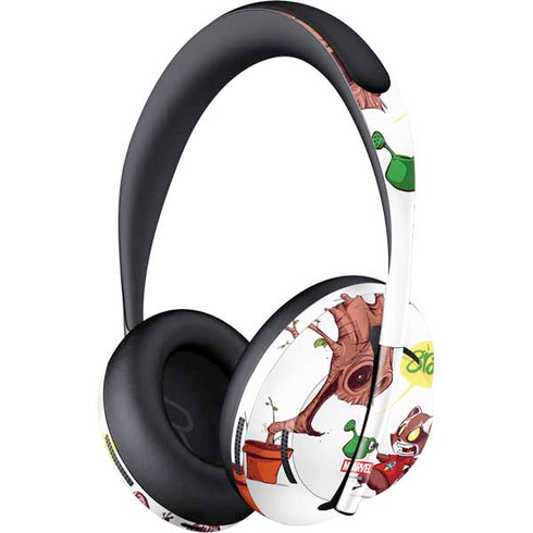 Marvel Rocket Raccoon and Groot Tall Tails Bose Noise Cancelling Headphones 700 Skin