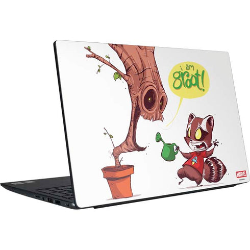 Marvel Rocket Raccoon and Groot Tall Tails Dell Vostro Skin