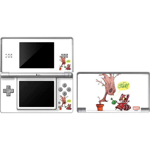Marvel Rocket Raccoon and Groot Tall Tails DS Lite Skin