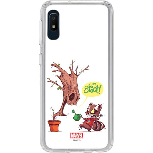 Marvel Rocket Raccoon and Groot Tall Tails Galaxy Cases