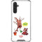 Marvel Rocket Raccoon and Groot Tall Tails Galaxy A17 Clear Case