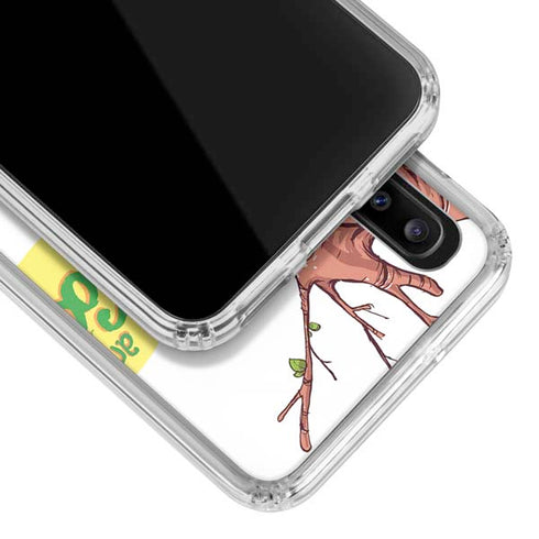 Marvel Rocket Raccoon and Groot Tall Tails Galaxy A20 Clear Case