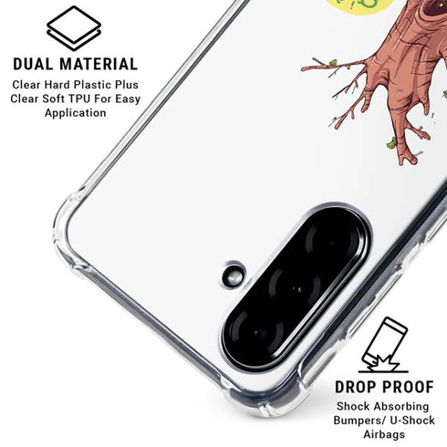Marvel Rocket Raccoon and Groot Tall Tails Galaxy A36 5G Clear Case