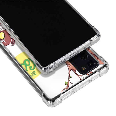 Marvel Rocket Raccoon and Groot Tall Tails Galaxy Note20 5G Clear Case