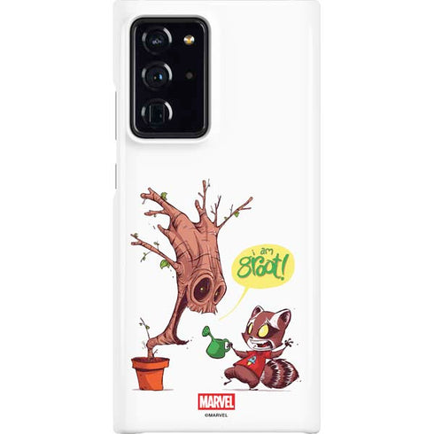 Marvel Rocket Raccoon and Groot Tall Tails Galaxy Cases
