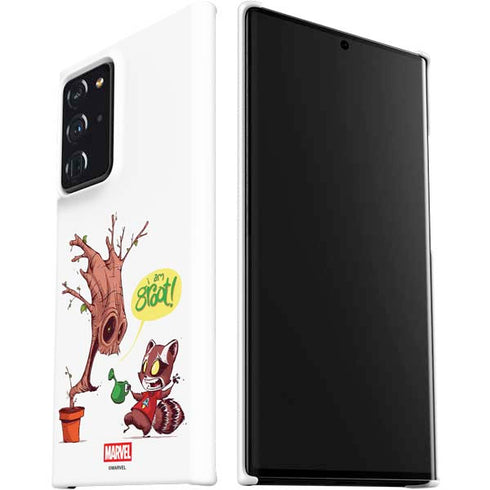 Marvel Rocket Raccoon and Groot Tall Tails Galaxy Note20 Ultra 5G Lite Case