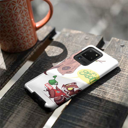 Marvel Rocket Raccoon and Groot Tall Tails Galaxy S20 Ultra 5G Pro Case