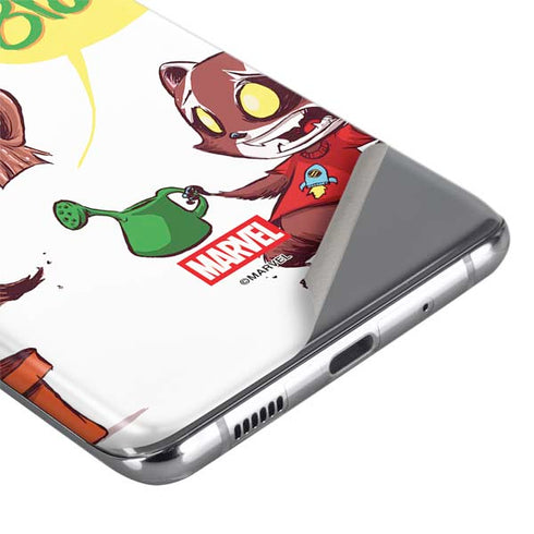 Marvel Rocket Raccoon and Groot Tall Tails Galaxy S20 Ultra 5G Skin