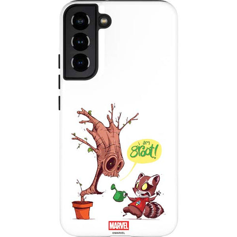 Marvel Rocket Raccoon and Groot Tall Tails Galaxy S22 Plus Pro Case