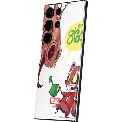 Marvel Rocket Raccoon and Groot Tall Tails Galaxy S23 Ultra Skin