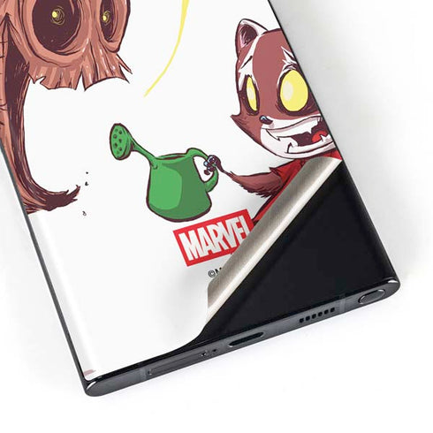 Marvel Rocket Raccoon and Groot Tall Tails Galaxy S23 Ultra Skin