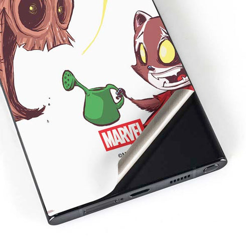 Marvel Rocket Raccoon and Groot Tall Tails Galaxy S24 Ultra Skin
