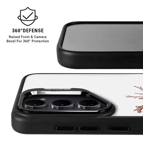 Marvel Rocket Raccoon and Groot Tall Tails Galaxy S25 Kickstand Case