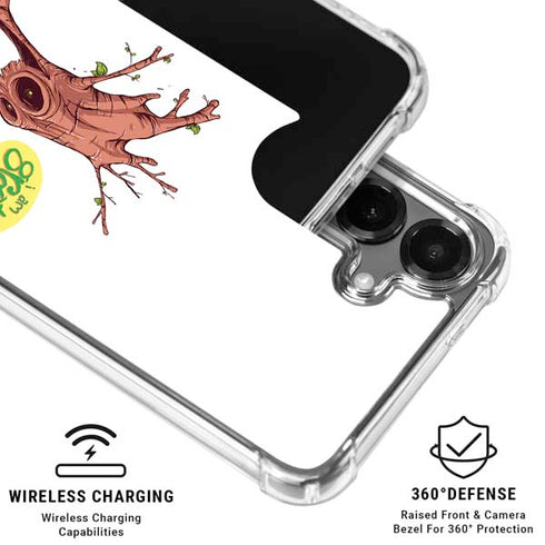 Marvel Rocket Raccoon and Groot Tall Tails Galaxy S26 Clear Case