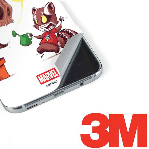 Marvel Rocket Raccoon and Groot Tall Tails Galaxy S8 Plus Skin
