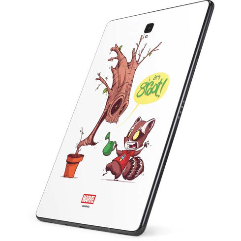 Marvel Rocket Raccoon and Groot Tall Tails Samsung Galaxy Tab Skin