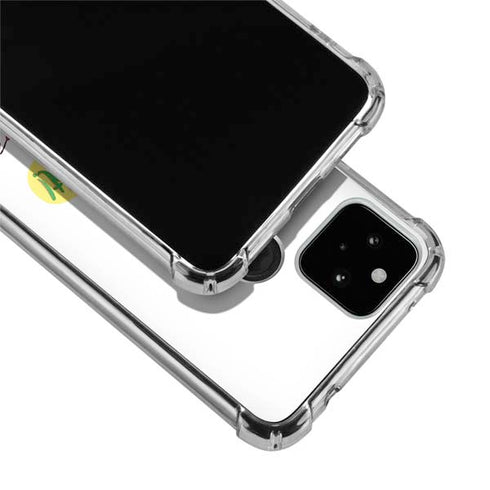 Marvel Rocket Raccoon and Groot Tall Tails Google Pixel 4a 5G Clear Case