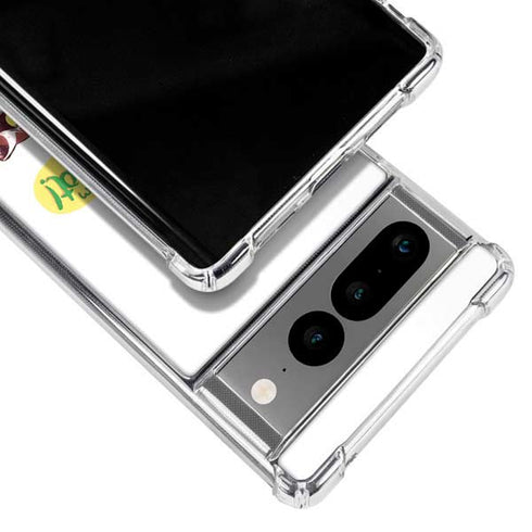 Marvel Rocket Raccoon and Groot Tall Tails Google Pixel 7 Pro Clear Case