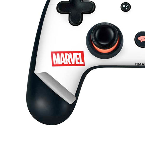 Marvel Rocket Raccoon and Groot Tall Tails Google Stadia Controller Skin