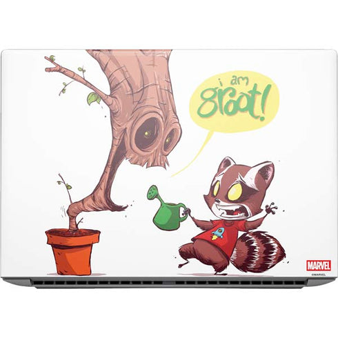Marvel Rocket Raccoon and Groot Tall Tails HP ZBook Fury 16 G10 Skin