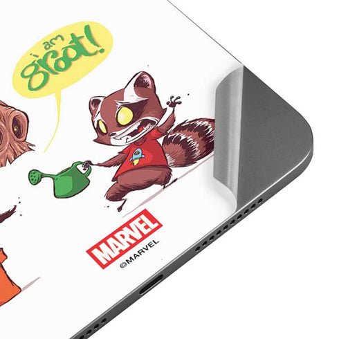 Marvel Rocket Raccoon and Groot Tall Tails Apple iPad Mini Skin