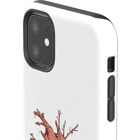 Marvel Rocket Raccoon and Groot Tall Tails iPhone 11 Impact Case