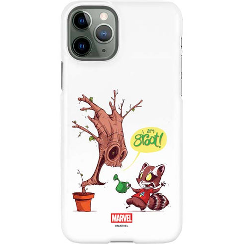Marvel Rocket Raccoon and Groot Tall Tails iPhone 11 Pro Lite Case