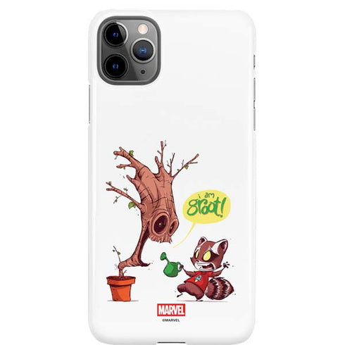 Marvel Rocket Raccoon and Groot Tall Tails iPhone Cases