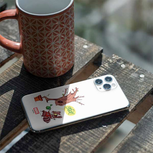 Marvel Rocket Raccoon and Groot Tall Tails iPhone 11 Pro Skin